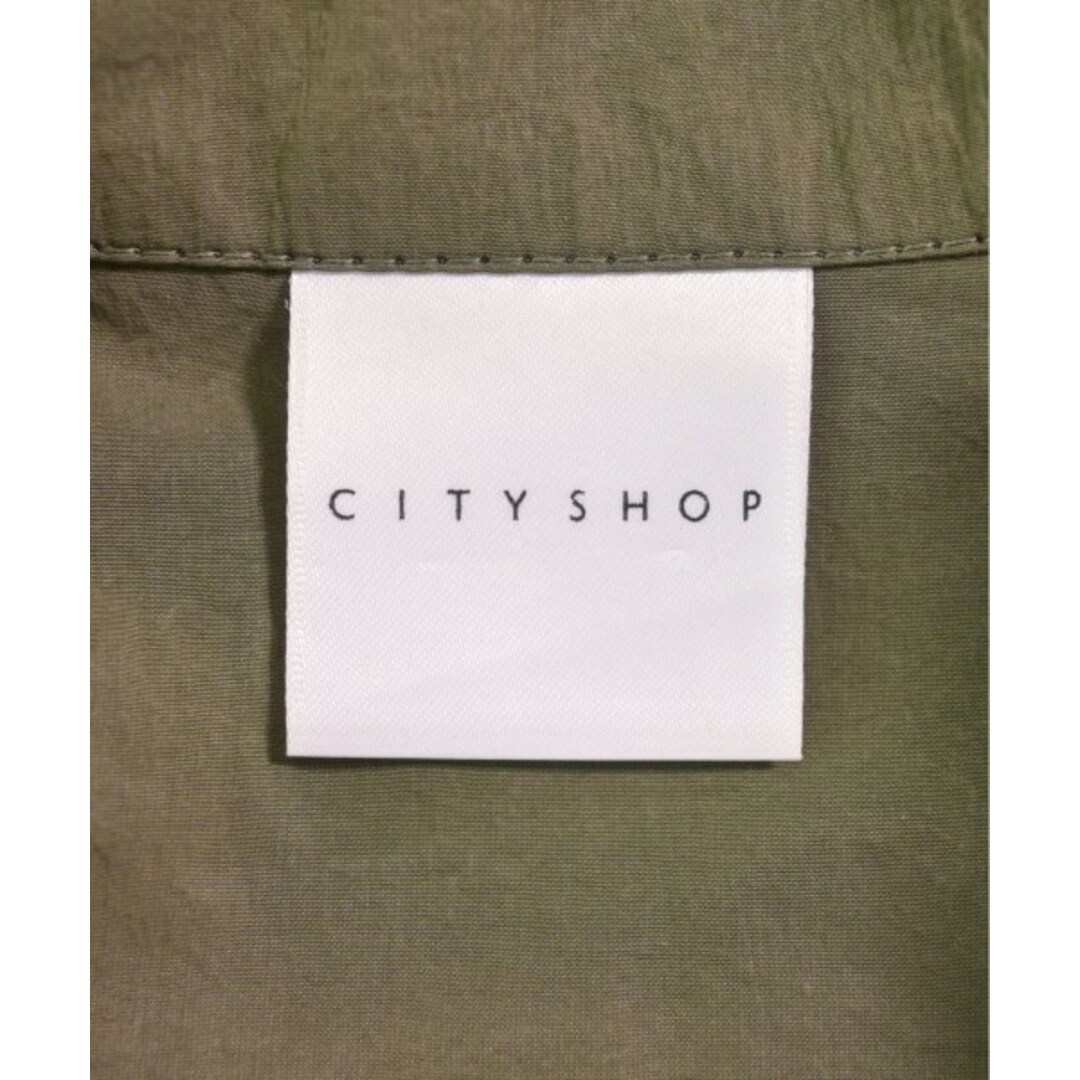 100％正規品 CITYSHOP シティーショップ ブルゾン（その他） F カーキ 【古着】