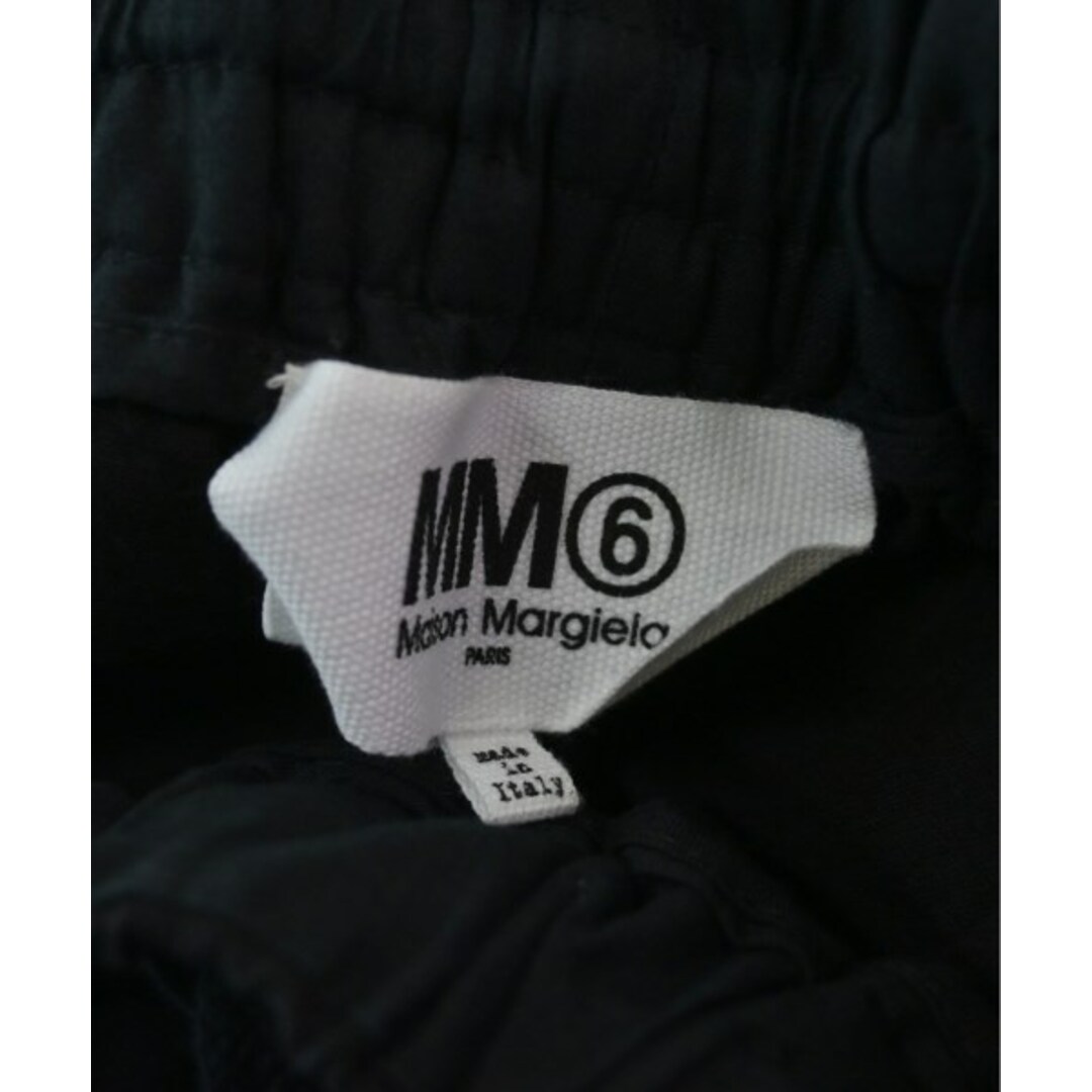 MM6(エムエムシックス)のMM6 エムエムシックス クロップドパンツ 36(XS位) 黒 【古着】【中古】 レディースのパンツ(クロップドパンツ)の商品写真