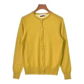 デミルクスビームス(Demi-Luxe BEAMS)のDemi-Luxe BEAMS デミルクスビームス カーディガン F 黄 【古着】【中古】(カーディガン)