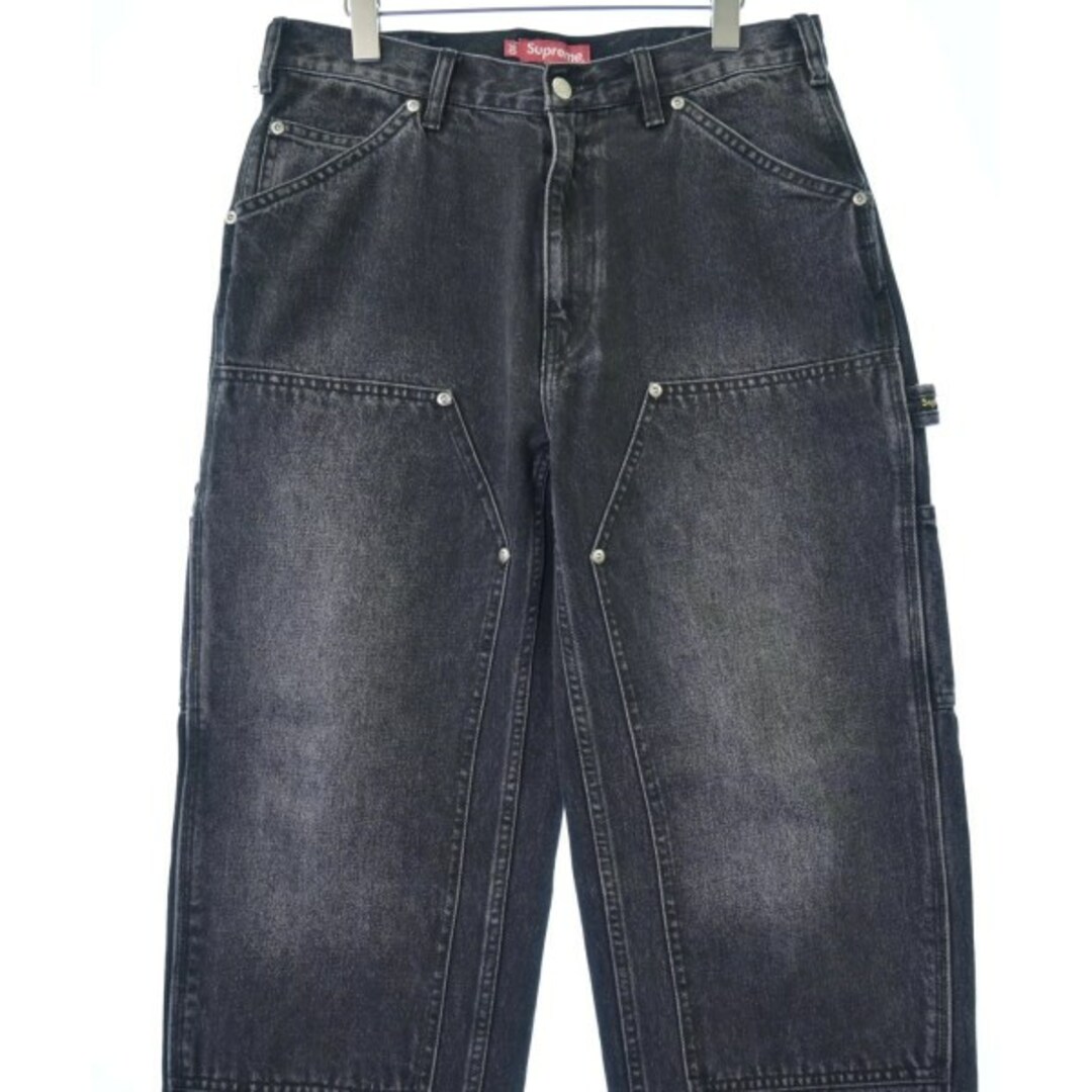 Supreme シュプリーム デニムパンツ 30(M位) 黒(デニム) 【古着】【中古】