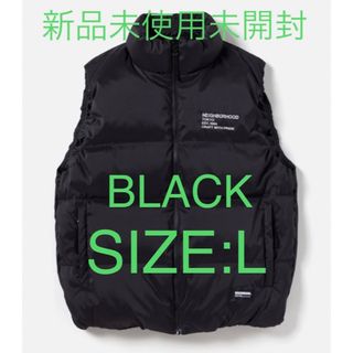 ネイバーフッド(NEIGHBORHOOD)のNEIGHBORHOOD CLASSIC DOWN VEST ダウンベスト Lラ(ダウンベスト)