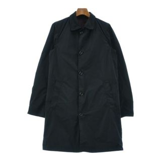 ドリスヴァンノッテン(DRIES VAN NOTEN)のDRIES VAN NOTEN コート（その他） 44(L位) 紺x紫 【古着】【中古】(その他)