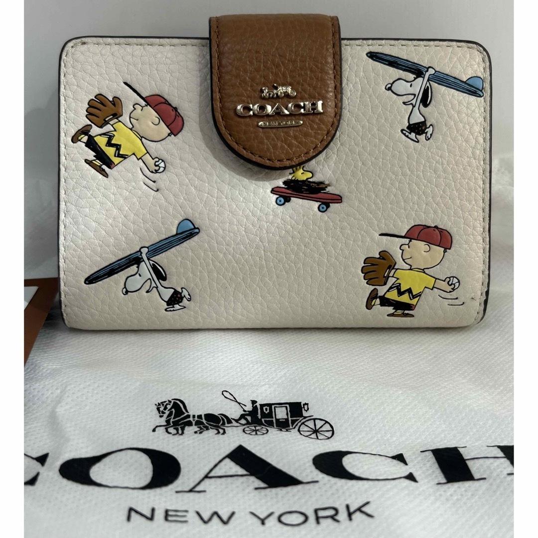 コーチ COACH メンズ 折り財布 レインボー シグネチャー チョーク