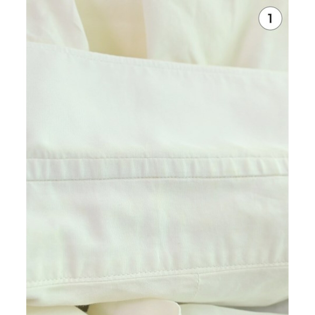 TOMORROWLAND(トゥモローランド)のTOMORROWLAND トゥモローランド ドレスシャツ 39(M位) 白 【古着】【中古】 メンズのトップス(シャツ)の商品写真