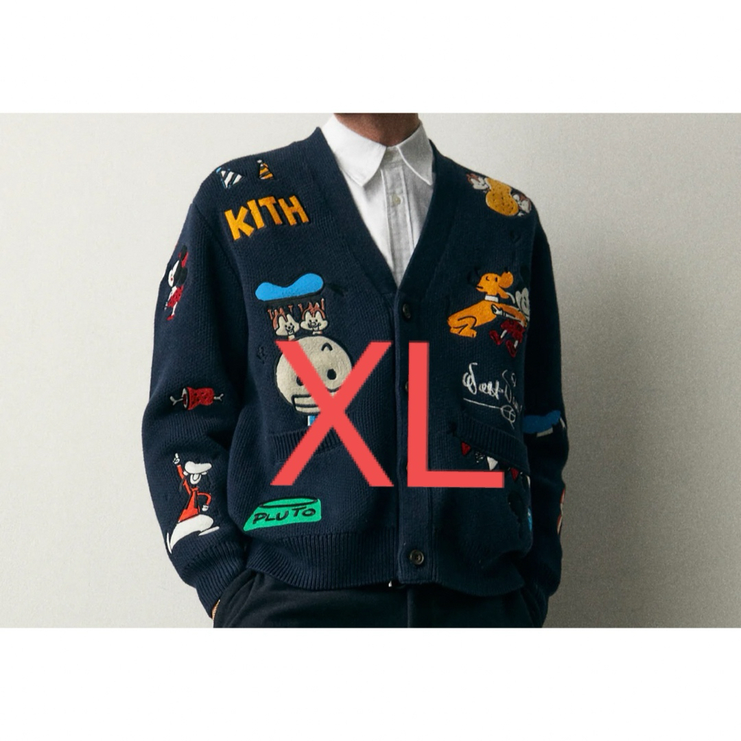 Disney Kith  Chunky Yarn Cardigan XL