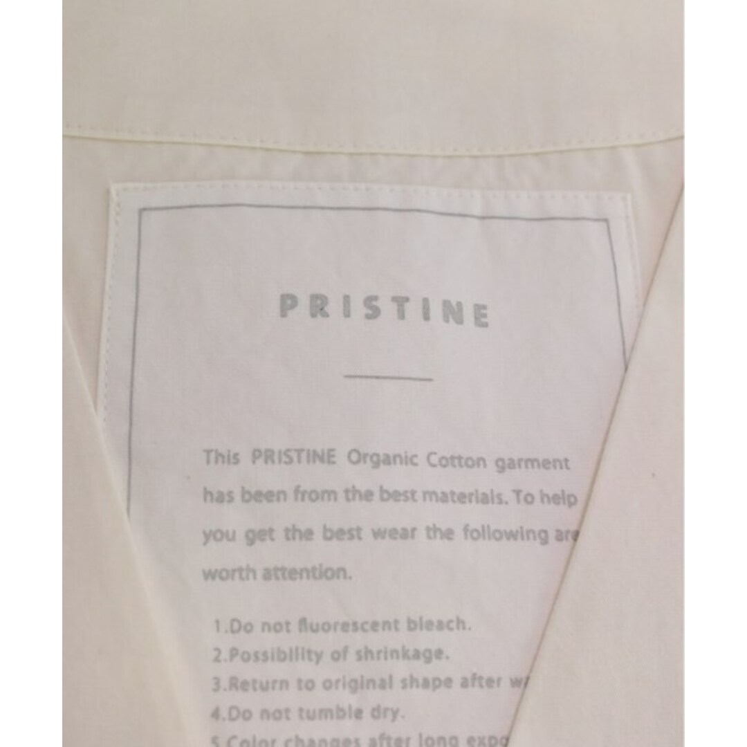 PRISTINE(プリスティン)のPRISTINE プリスティン カジュアルシャツ M ベージュ 【古着】【中古】 レディースのトップス(シャツ/ブラウス(長袖/七分))の商品写真