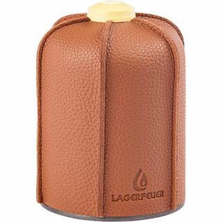 LAGERFEUER OD缶 ガス缶カバー PUレザー(ノーカラージャケット)