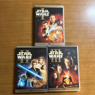 スターウォーズ　DVD 3セット(外国映画)