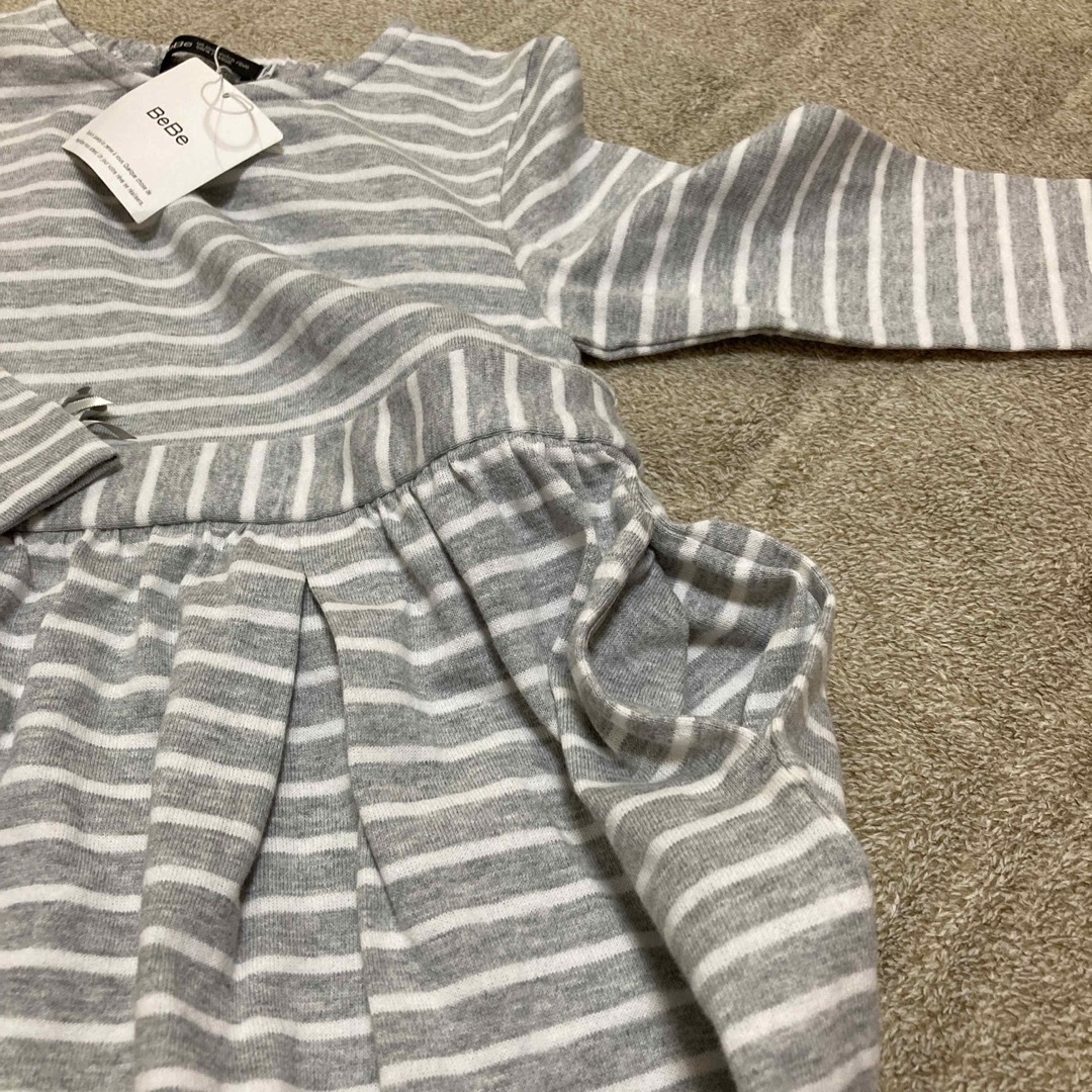 BeBe(ベベ)の120・BeBe・ワンピース・長袖 キッズ/ベビー/マタニティのキッズ服女の子用(90cm~)(ワンピース)の商品写真