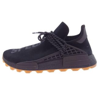 アディダス(adidas)のadidas アディダス スニーカー EG7836 PHARRELL WILLIAMS ファレルウィリアムス PW HU NMD PRD CORE BLACK トレイル ローカット スニーカー ブラック系 27cm【中古】(スニーカー)