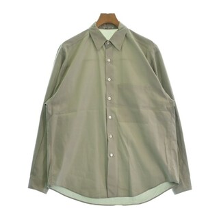 AURALEE オーラリー カジュアルシャツ 4(M位) 緑