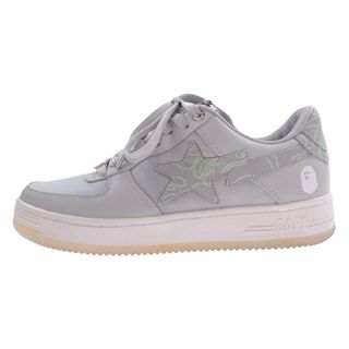 BAPE STA ベイプスター スニーカー 24.5cm グレー 箱なしスニーカー