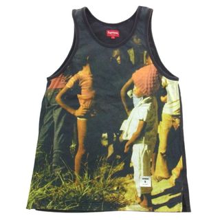 シュプリーム(Supreme)のSupreme シュプリーム タンクトップ 13SS kingston tank top キングストン 総柄 タンクトップ マルチカラー系 S【中古】(タンクトップ)