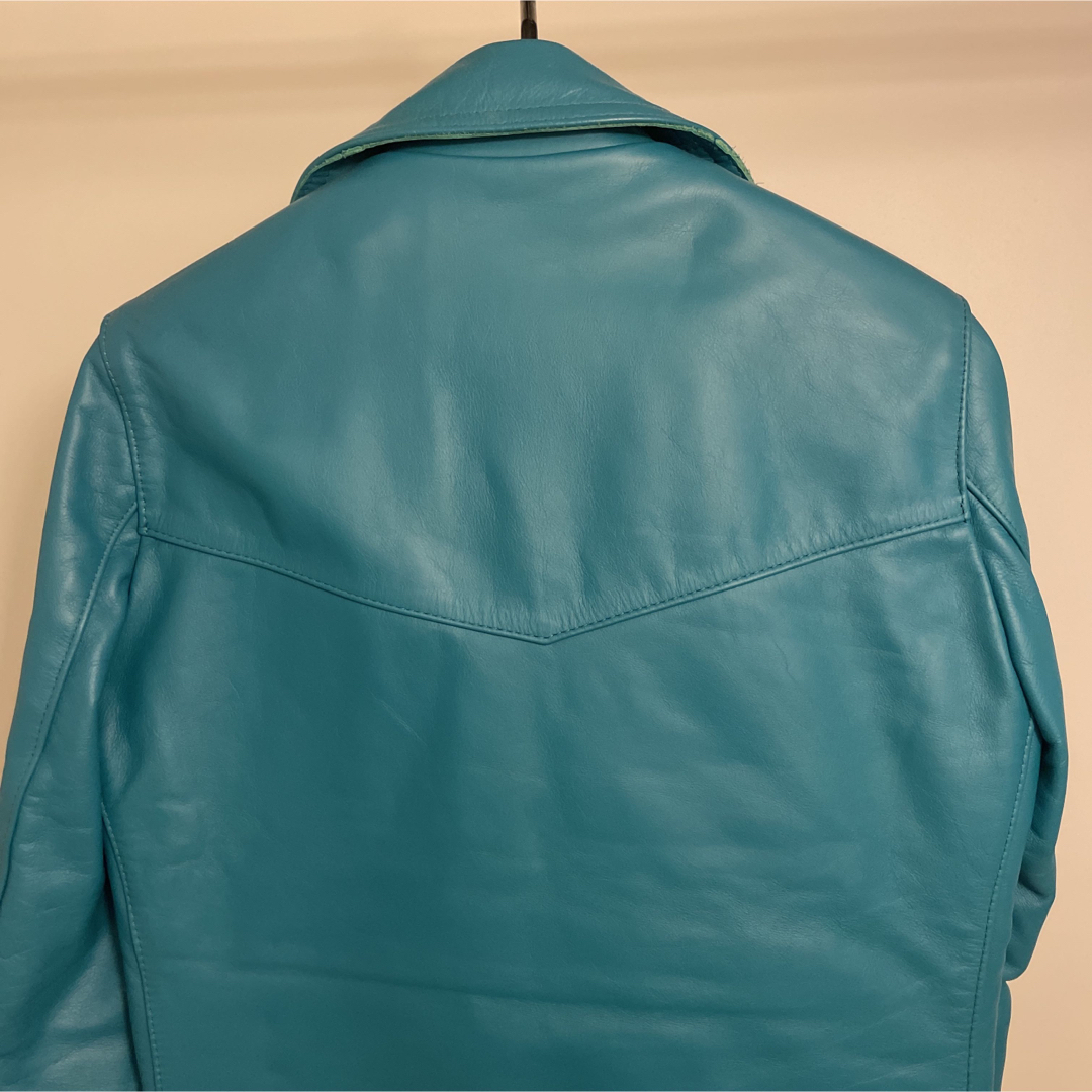 Lewis Leathers - 新品 ルイスレザー ライトニング ターコイズ Lewis Leathers - 新品 ルイスレザー ライトニング ターコイズ