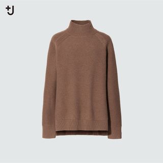 ユニクロ(UNIQLO)の【完売ユニクロ+J】プレミアムラムケーブルハイネックセーターX S(ニット/セーター)