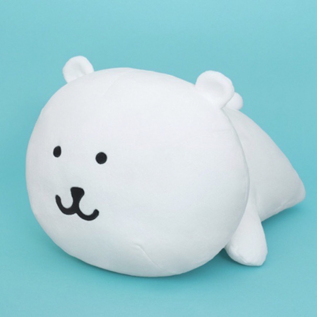 ちいかわ(チイカワ)のナガノキャラクターズ いっしょにねんねBIGぬいぐるみ~ナガノのくま~ エンタメ/ホビーのおもちゃ/ぬいぐるみ(ぬいぐるみ)の商品写真