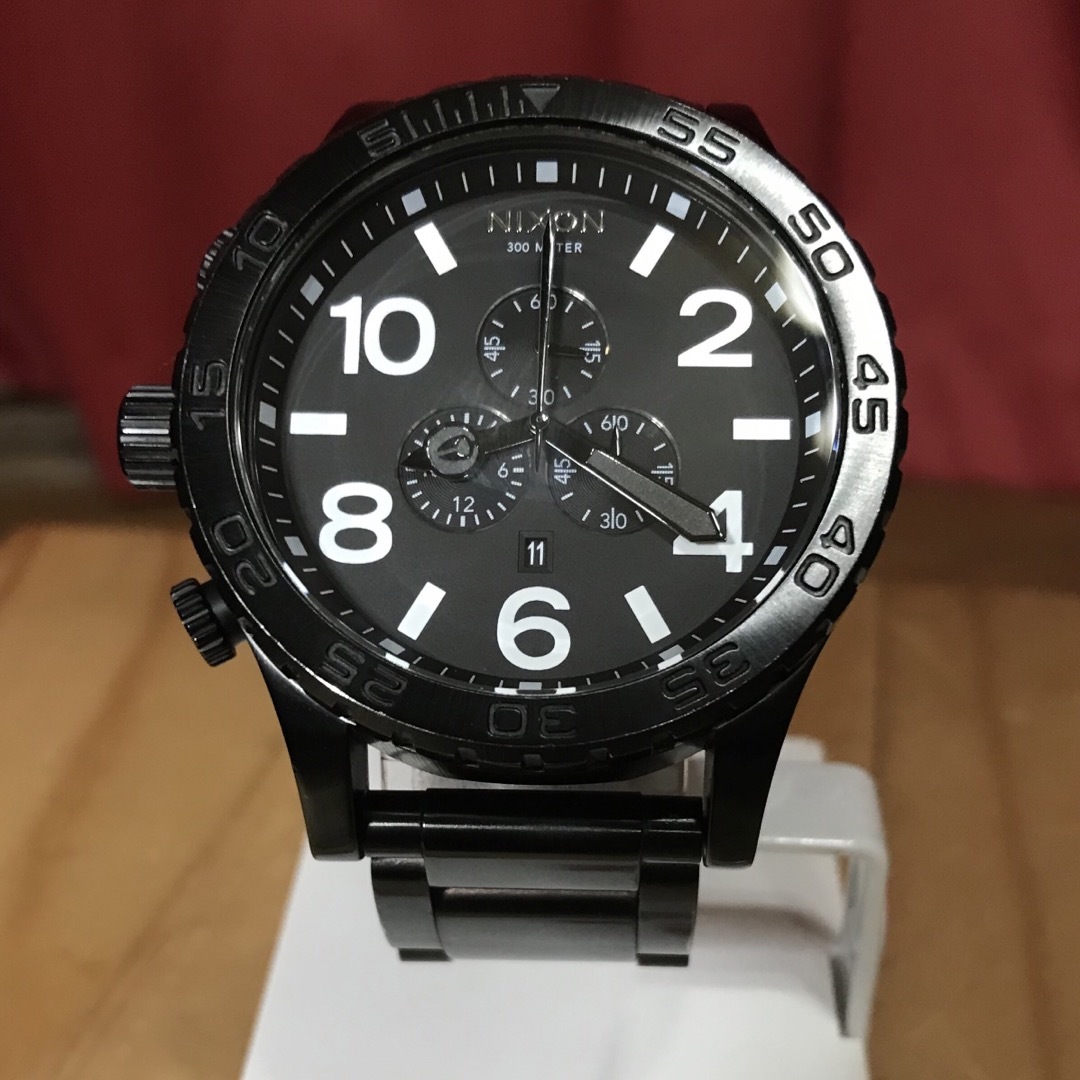 ビンテージ NIXON ニクソン//THE 51-30 CHRONO 新品電池 - 時計