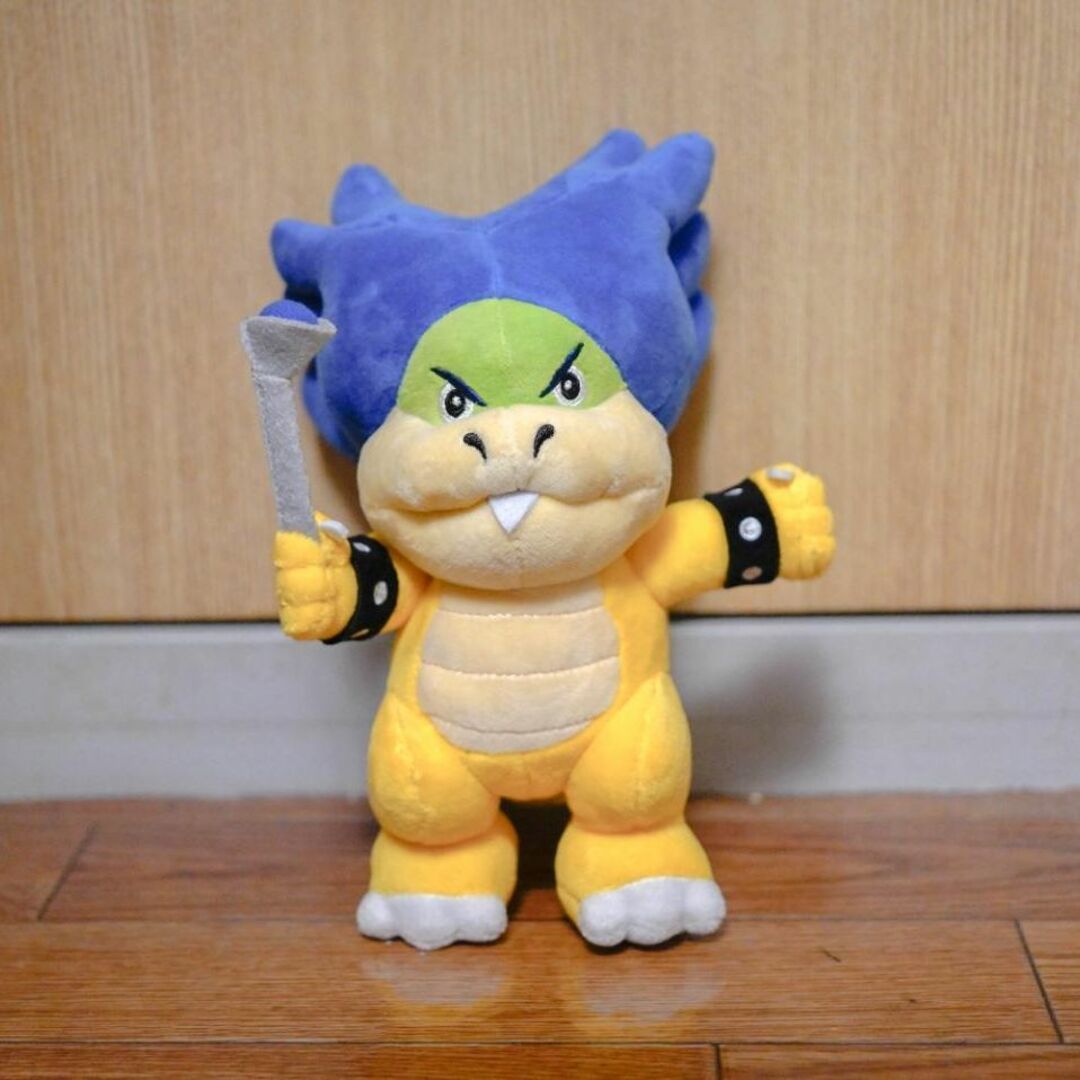 ぬいぐるみ ルドウィッグ マリオ コクッパ 杖 起立24cm【現品 ぬいぐるみ ルドウィッグ マリオ コクッパ 杖 起立24cm【現品