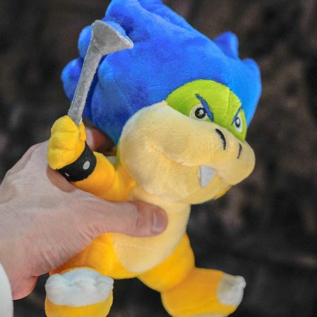 ぬいぐるみ ルドウィッグ コクッパ スーパーマリオ 座杖20cm ぬいぐるみ ルドウィッグ コクッパ スーパーマリオ 座杖20cm