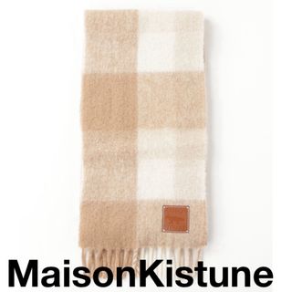 メゾンキツネ(MAISON KITSUNE')の【即発送】【未使用】MaisonKitsune マフラー(マフラー)