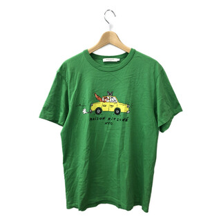 メゾンキツネ(MAISON KITSUNE')のメゾンキツネ 半袖Tシャツ タクシー フォックス クラシック メンズ M(Tシャツ/カットソー(半袖/袖なし))