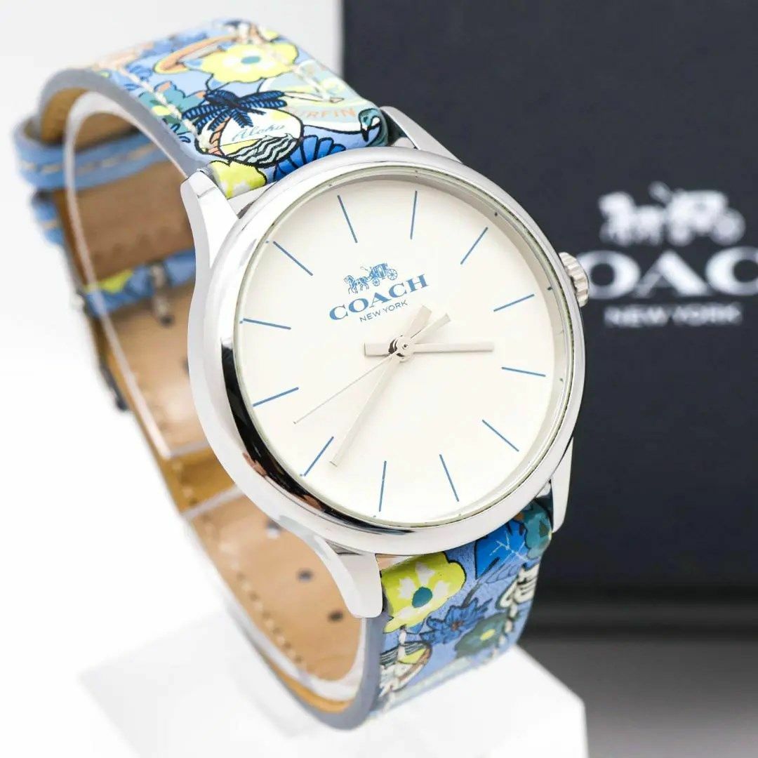 美品》COACH 腕時計 ホワイト ハワイ クォーツ レディース f出品物一覧