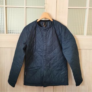 ラベンハム　lavenham　サイズ36  ノーカラーキルティングジャケット