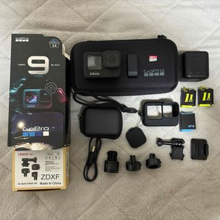 ゴープロ(GoPro)のGoPro HERO 9  Black アクションカメラ 付属品あり(ビデオカメラ)