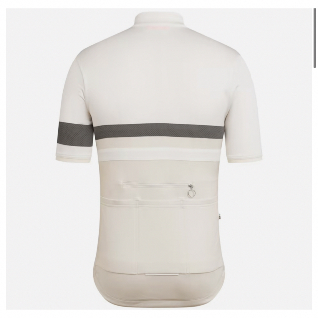 新品ラファ ブルベ ジャージ 半袖 Rapha サイズＳホワイト スポーツ/アウトドアの自転車(ウエア)の商品写真