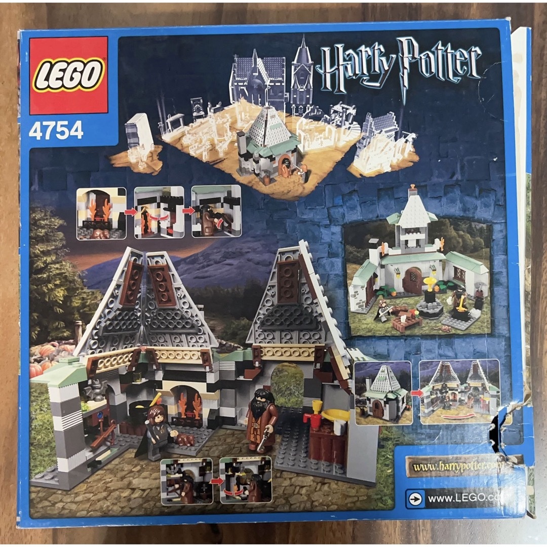Lego(レゴ)の激レア レゴ ハリーポッター　ハグリットの小屋　7-12 4754 キッズ/ベビー/マタニティのおもちゃ(積み木/ブロック)の商品写真