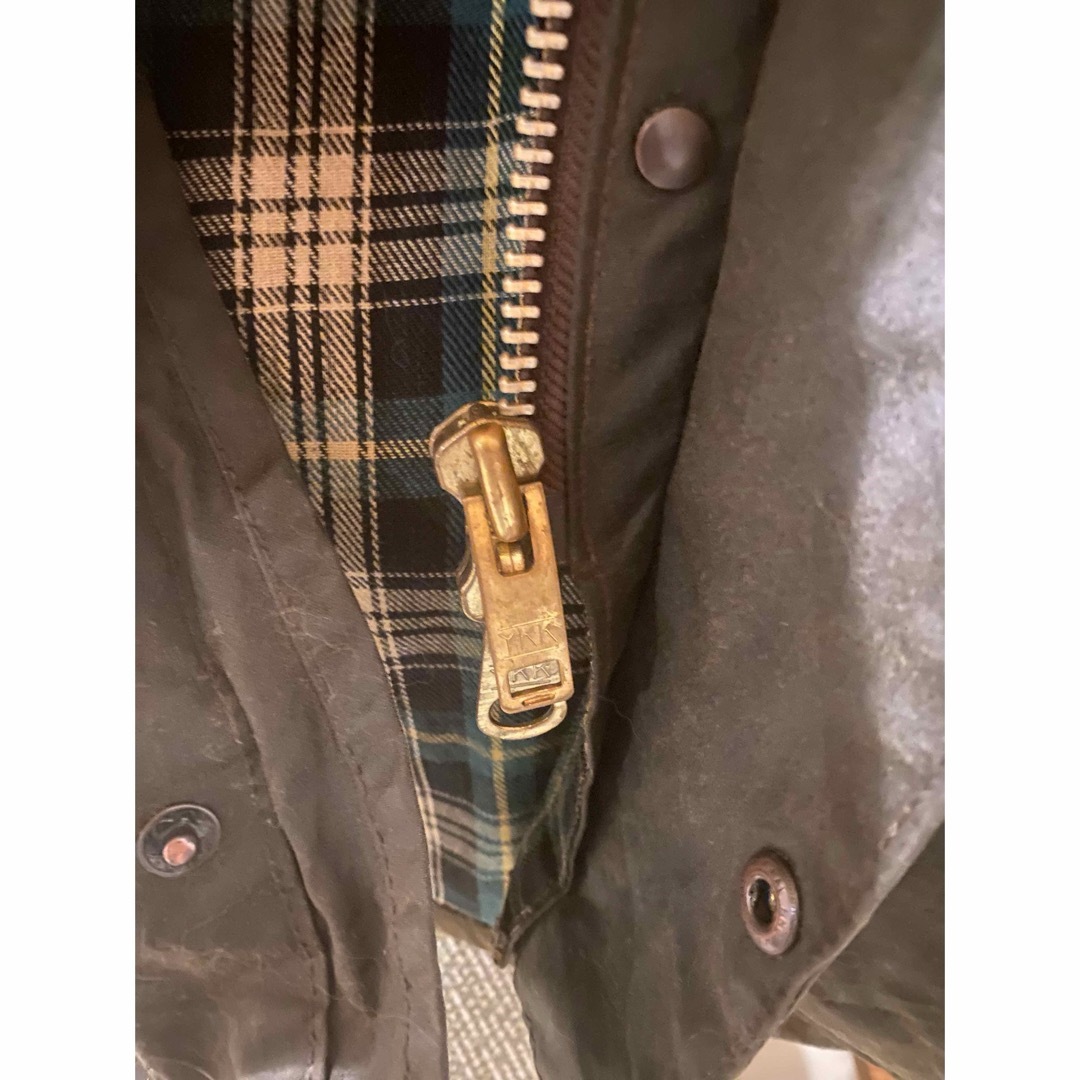 1982年　barbour  バブアー　ソルウェイジッパー　c40身幅約62cm