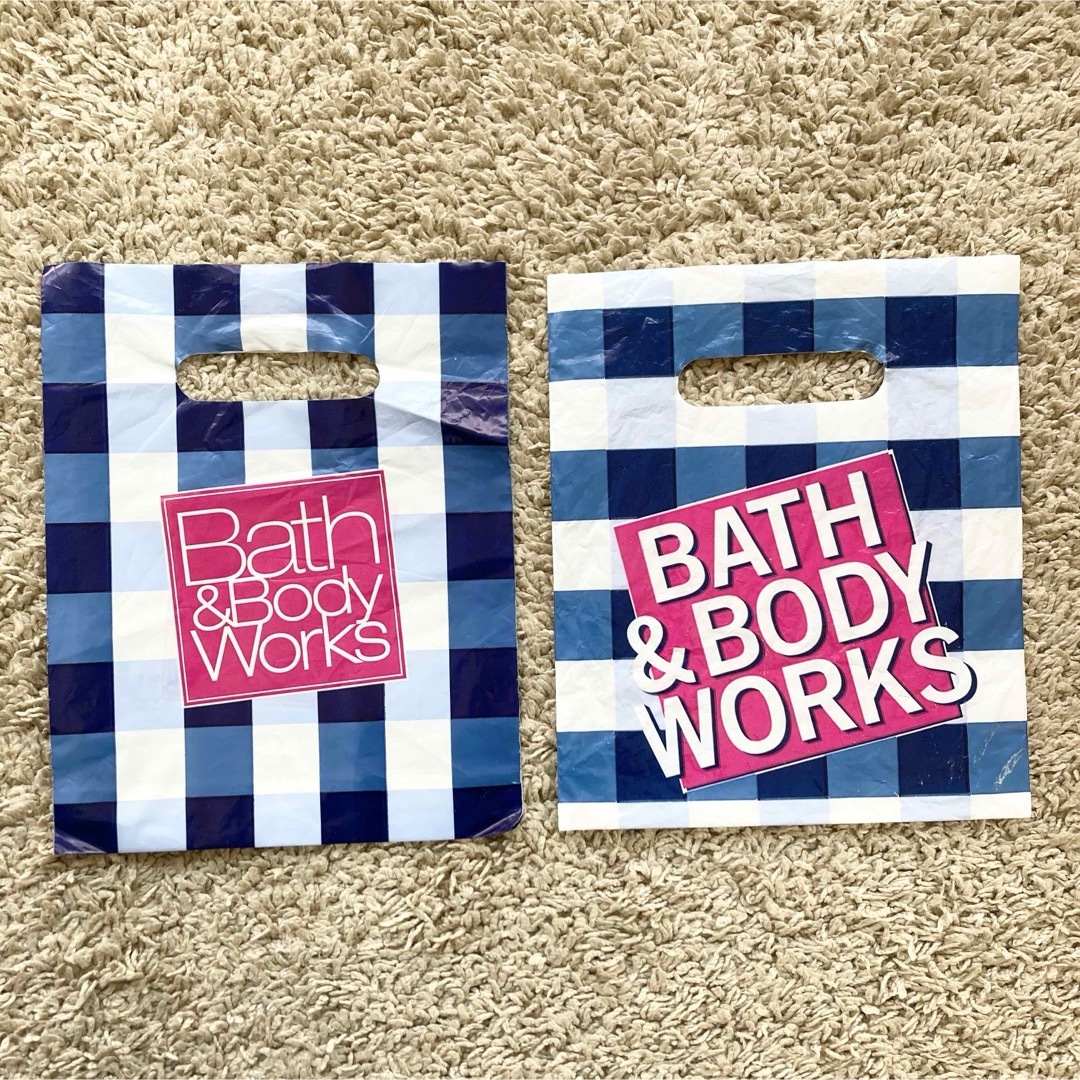 Bath & Body Works(バスアンドボディーワークス)のBath＆ Body Works バスアンドボディワークス ショッパー セット レディースのバッグ(ショップ袋)の商品写真