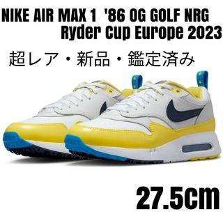 ナイキ(NIKE)の日本未発売‼ナイキ AIR MAX1 '86 OG GOLF NRG 27.5(シューズ)