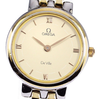 オメガ(OMEGA)のオメガ OMEGA デビル ラウンド クォーツ レディース _779366(腕時計)