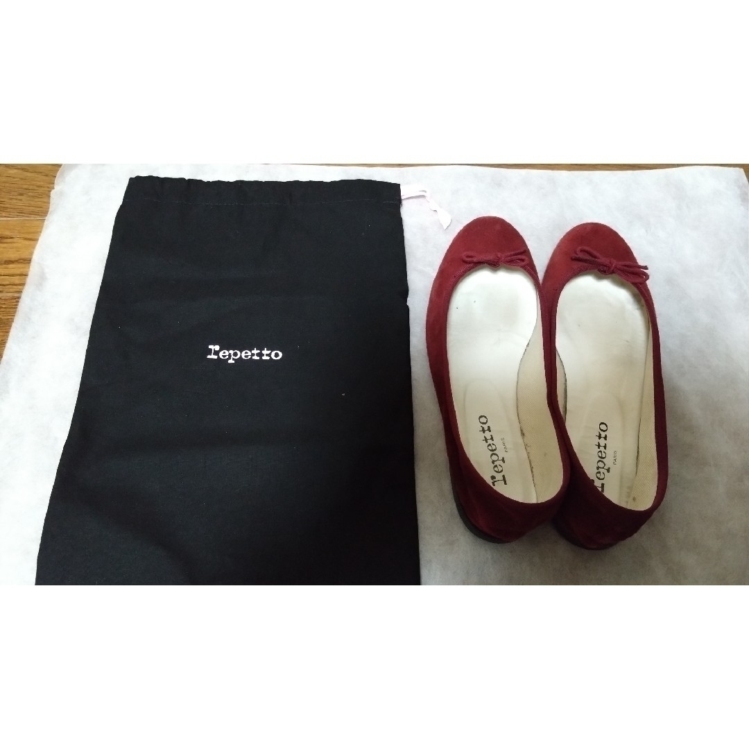 repetto(レペット)のレペット　バレエシューズ　やぎ革　バーガンディ レディースの靴/シューズ(バレエシューズ)の商品写真