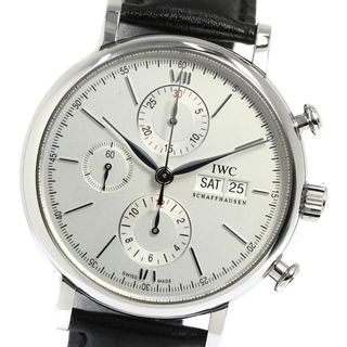 インターナショナルウォッチカンパニー(IWC)のIWC SCHAFFHAUSEN IW391027 ポルトギーゼ クロノグラフ 自動巻き メンズ 良品 保証書付き_779241(腕時計(アナログ))