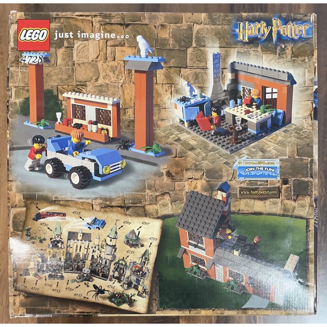 Lego(レゴ)の激レア レゴ ハリーポッター　プリベット通りからの脱出　7-12 4728 キッズ/ベビー/マタニティのおもちゃ(積み木/ブロック)の商品写真