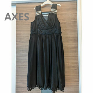 アクシーズファム(axes femme)のドレス(ミディアムドレス)