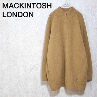 マッキントッシュ(MACKINTOSH)の美品 MACKINTOSH LONDON ファインウールニットブルゾン(ニット/セーター)