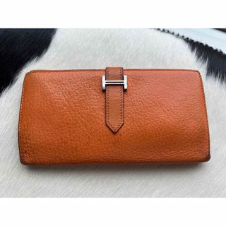 エルメス(Hermes)のエルメス　べアン　2PLIS  三つ折り　長財布(長財布)