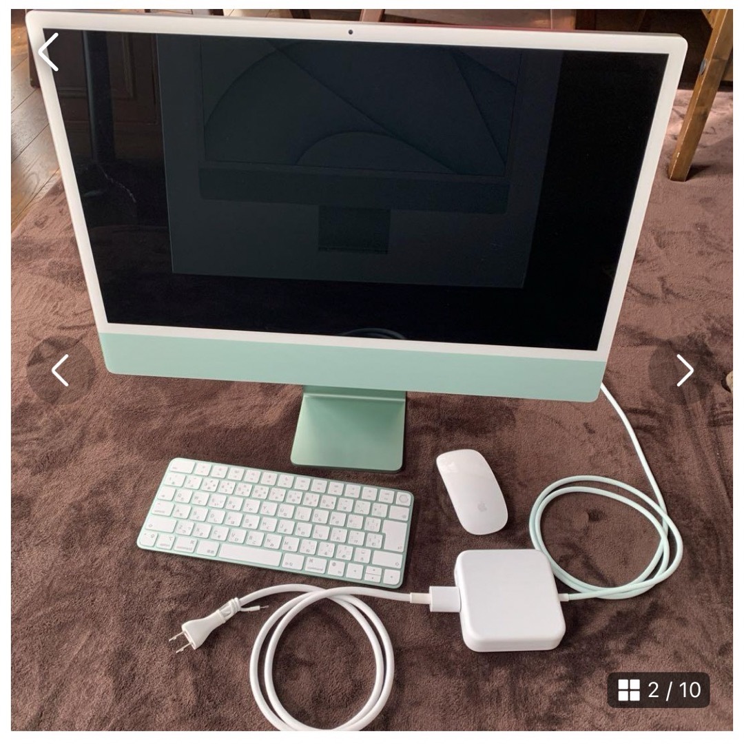 Mac (Apple)(マック)の超美品　iMac アップル　24インチ　パソコン スマホ/家電/カメラのPC/タブレット(デスクトップ型PC)の商品写真
