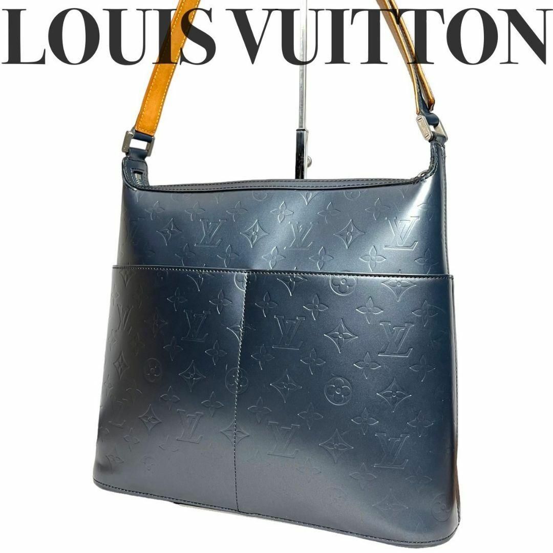 【極美品】 LOUISVUITTON ルイヴィトン マット サッター ショルダーショルダーバッグ