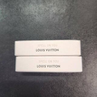 ルイヴィトン(LOUIS VUITTON)の未開封 ルイヴィトン 香水サンプル2ml×2個(サンプル/トライアルキット)
