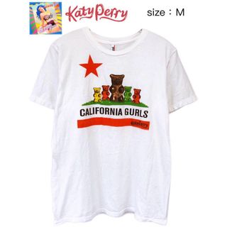 アンビル(Anvil)のKaty Perry　ケイティー・ペリー　Tシャツ　M　白　USA古着(Tシャツ/カットソー(半袖/袖なし))