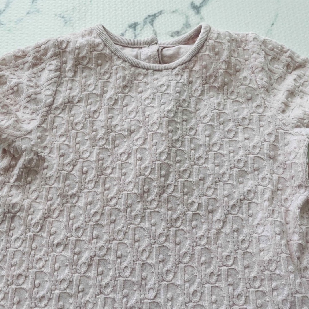 baby Dior(ベビーディオール)のbaby Dior ジャカードAラインワンピース キッズ/ベビー/マタニティのベビー服(~85cm)(ワンピース)の商品写真