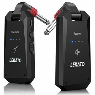 LEKATO ギター ワイヤレス ギターアンプ ギター送受信機 24ビット48K(楽器のおもちゃ)