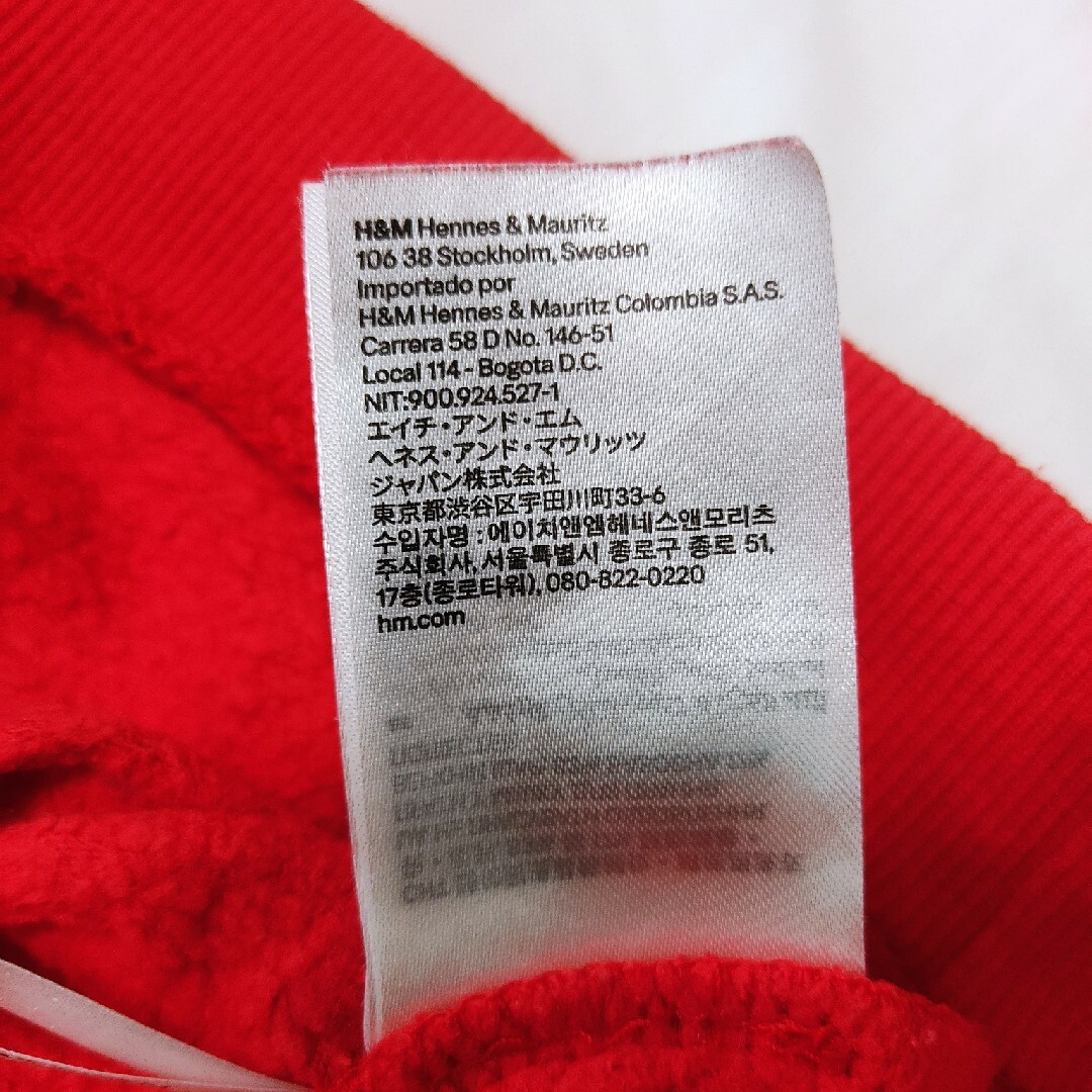 H&M(エイチアンドエム)のH&M　スパイダーマン　パーカー　MARVEL キッズ/ベビー/マタニティのキッズ服男の子用(90cm~)(Tシャツ/カットソー)の商品写真