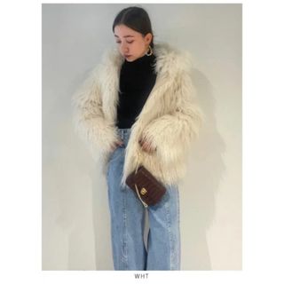 SNIDEL(毛皮/ファーコート ・ ブラウン/茶色系)のフリマ SNIDEL(毛皮/ファーコート ・ ブラウン/茶色系)のフリマ