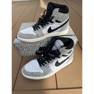 ジョーダン(Jordan Brand（NIKE）)のAir Jordan 1 High OG "White Cement 28.0(スニーカー)