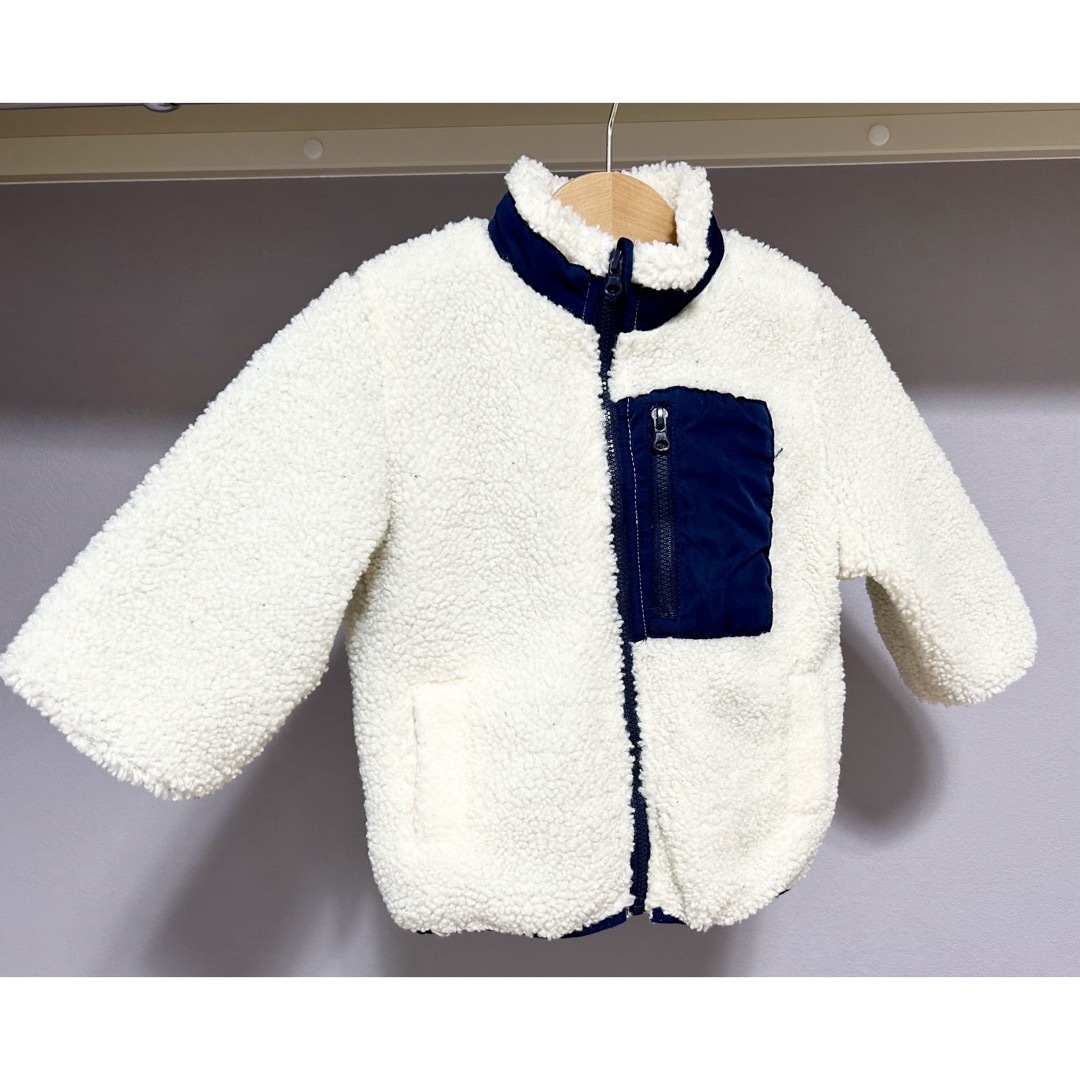 babyブルゾン キッズ/ベビー/マタニティのベビー服(~85cm)(ジャケット/コート)の商品写真